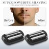 53B Series 5/6 Shaver Replacement Head for Braun Electric Shavers - Compatible with Braun Shaving Razor New Generation 5020cs 5018s 5035s 5049cs 5050cs 6020s 6040cs 6075cc 6072cc 6090cc, 2Pack view 4