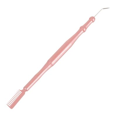 ADOCARN Perm Eyelash Lift Tool Dual- Eyelash Separator Comb for Extensions Curling Lightweight for Salon Home Use