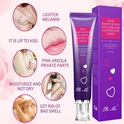 2PCS Pink Privates Intimate Area Cream, Pink Body Creams, Pink Lips & Nipple Cream, Skin Face Body Cream Pink Lips Armpit Private Part Gel Intimate Cream 30ml