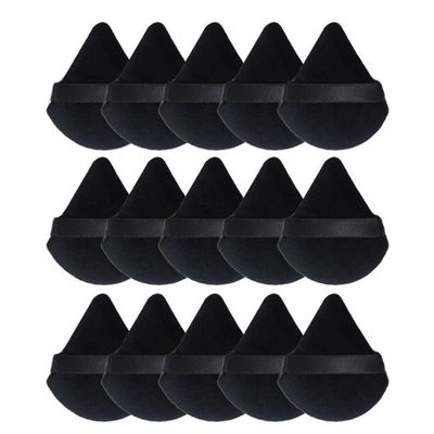 4/6/15Pcs Soft Sponge Powder Sponge Triangles Powder Puff Cosmetic Powder Puff Body Loose Powder Wet Dry Makeup Tool Set