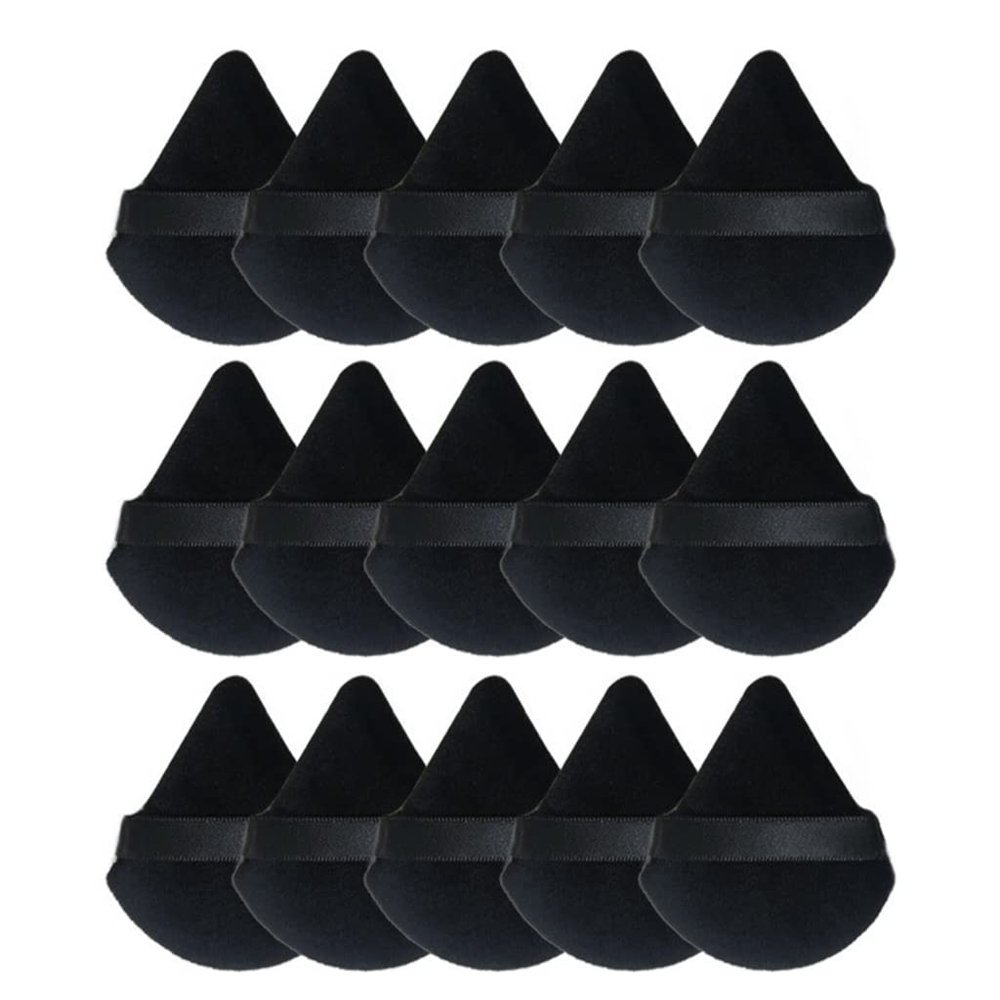4/6/15Pcs Soft Sponge Powder Sponge Triangles Powder Puff Cosmetic Powder Puff Body Loose Powder Wet Dry Makeup Tool Set