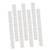 100pcs Disposable Wide Hair Bands Non-woven Spa Head Wraps for Women for Skincare Makeup and Sports White Elastic Hair Accessories view 1