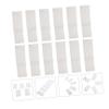 100pcs Disposable Wide Hair Bands Non-woven Spa Head Wraps for Women for Skincare Makeup and Sports White Elastic Hair Accessories view 2