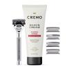 Cremo Original Shave Gift Set for Men, includes Impossibly-Slick 6 oz Shaving Cream, Chrome Barber Grade Razors for Men and four Razor Blades Refills view 1