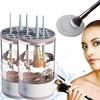Beauty Swirl Cosmetic Brush Cleaner, The Cozy Luna Brush Cleaner, Cosmetic Brush Cleaner, Electric Makeup Brush Cleaner Machine, Automatic Makeup Brush Cleaner, Fits All Brush Sizes (Transparent*2) view 1