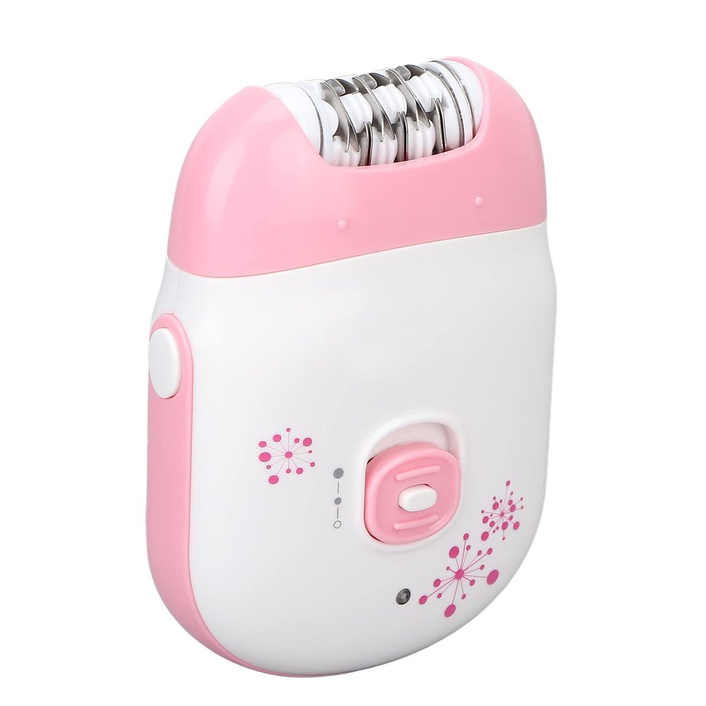 Electric Razors for Women, Rechargeable Hair Removal Device Electric Epilator TwoSpeed Adjustable, with USB Charger Pink for Womens Bikini Legs Underarm Public Hairs