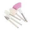 Ceramic Nail Drill Bit, Electric Nail File Bits 5pcs Ceramic Metal Nail Drill Bits Manicure Nail Drill Tips Pedicure Nail File Cuticle Remover for Nails Cuticle Manicure view 2