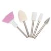 Ceramic Nail Drill Bit, Electric Nail File Bits 5pcs Ceramic Metal Nail Drill Bits Manicure Nail Drill Tips Pedicure Nail File Cuticle Remover for Nails Cuticle Manicure view 4