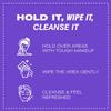 Bamboo Micellar Make up removal wet wipes, 100% Natural & Ecofriendly (Pack of 1), Infused with Aloe, Vitamin B5, and Vitamin E view 4