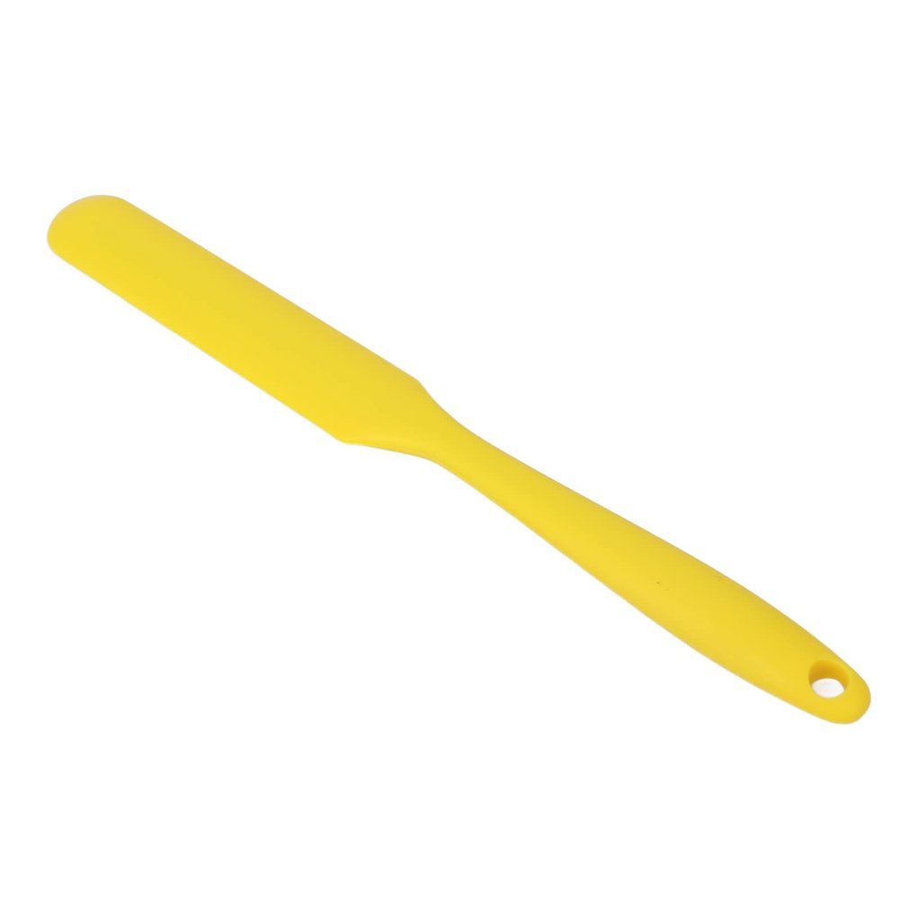 OPPWONG Silicone Wax Stick for Hair Removal, Wax Applicator Wax Spatula, Heat Wax Bean Scraper Multifunctional for Home Salon Body Use (Yellow)