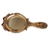 GARVALON Antique Gold Vintage Mirror Travel Portable Makeup Mirror Small Handheld view 1