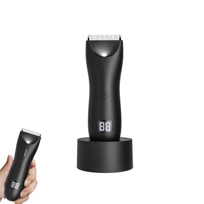 Vrsgs Body Trimmer for Men, Vrsgs Body Trimmer, Electric Body Hair Trimmer, Vrsgs Body Hair Trimmer, Vrsgs Shaver - Electric Body Hair Trimmer With Lcd Display Recharge Dock (1)