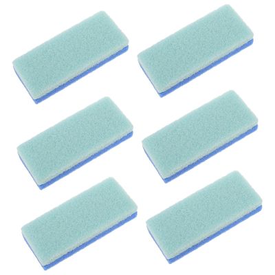 FRCOLOR 6pcs Pu Pumice Stone Foot Scrubber Dead Skin Remover for Feet Exfoliator File Spa Pumice Portable
