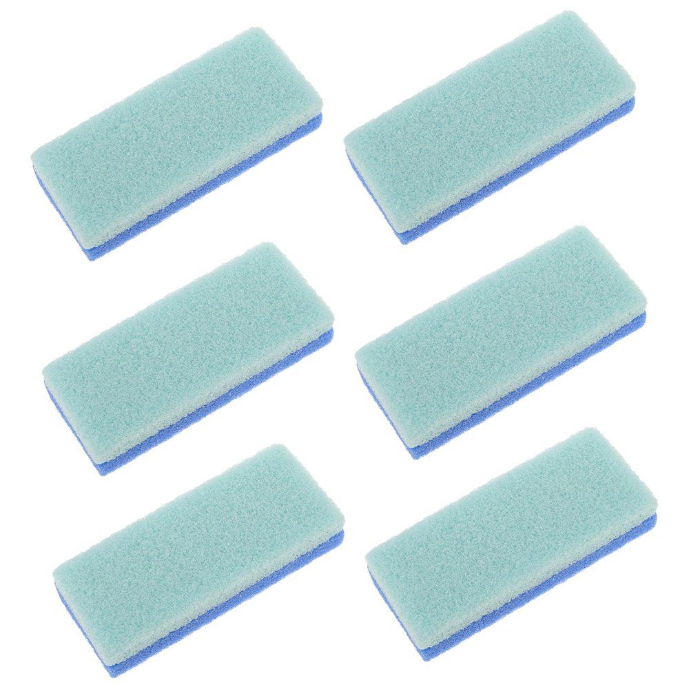 FRCOLOR 6pcs Pu Pumice Stone Foot Scrubber Dead Skin Remover for Feet Exfoliator File Spa Pumice Portable
