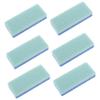 FRCOLOR 6pcs Pu Pumice Stone Foot Scrubber Dead Skin Remover for Feet Exfoliator File Spa Pumice Portable view 1