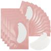 100 Pair V Shape Under Eye Gel Pads Hydrogel Eye Patches For Eyelash Extension, Lint Free Under Hydrogel Eye Mask Pads Lash Extension Supplies(Pink) view 3