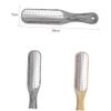 ADOCARN Foot Exfoliator Stainless Steel Foot Files for Pedicure Accessories Grey Dual-Sided Design for Removing Dry Hard Skin and Dead Skin Space-Saving Portable Tool view 2