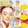 36 Pairs Collagen Crystal Gold Under Eye Masks Set Natural Moisturizing Gel Eye Patches for Dark Circles and Puffiness Anti-Aging Hydrating Reducing Wrinkles Eye Mask Skincare for Women Men Elitzia ET view 4