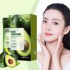 Avocado Cleansing Facial Bubble Mask,Avocado Complex Acid Bubble Mask,Bubble Face Masks Deep Clean,Avocado Cleansing Foam Mask,Moisturising Bubble Mask,Shrink Pores (2PCS) view 2