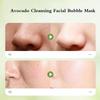Avocado Cleansing Facial Bubble Mask,Avocado Complex Acid Bubble Mask,Bubble Face Masks Deep Clean,Avocado Cleansing Foam Mask,Moisturising Bubble Mask,Shrink Pores (2PCS) view 3