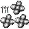 5 Blades Replacement for Freebird Shaver Razor Head, Bald Men Freedom Grooming Refills, with Cleaning Brush 3 PCS view 1