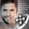 5 Blades Replacement for Freebird Shaver Razor Head, Bald Men Freedom Grooming Refills, with Cleaning Brush 3 PCS view 2