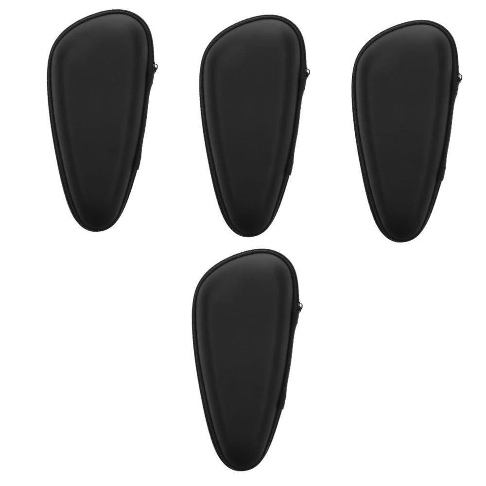 BIUDECO 4pcs Razor Bag Electric Shaver Storage Billie Razor Travel Case with Zipper Closure