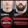 First Melody Beard Balm, Maximum Concentration Biotin, with Castor Oil and Argan & Jojoba Oils, Promotes Beard Growth, Styles, Strengthens & Softens Beards & Mustaches, 2 Ounce,Unscented view 2