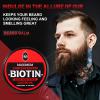 First Melody Beard Balm, Maximum Concentration Biotin, with Castor Oil and Argan & Jojoba Oils, Promotes Beard Growth, Styles, Strengthens & Softens Beards & Mustaches, 2 Ounce,Unscented view 4