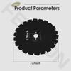 99944200131 8" Steel Brushcutter Blade 20 mm Bore 22 Tooth Compatible with Echo Trimmers, 2 Pack, 99944200131 Blade Fit for SRM-210 SRM-225 SRM-230 SRM-260 SRM-265 SRM-280 SRM-311 SRM-340 view 2