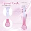 Replacement Handle Compatible with Gillette Venus, Comfort Glide Razor Handle Non-slip Ergonomic Handles for Women (Pink) view 3