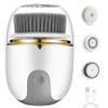 Facial Cleansing Brush 2 Modes Waterproof Electric Face Scrubber, USB Rechargeable Exfoliating Face Brush Cleanser with 3 Heads for Exfoliating, Cleansing, Massaging Facial Cleansing Brush view 1