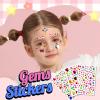 YGDZ 2000Pcs Gems Stickers, Self Adhesive Rhinestones Jewels Stickers for Crafting, Face Gems for Kids, Acrylic Bedazzled Diamond, Stick on Jewels for Crafts, Cheer Pins, Makeup view 2