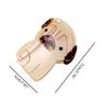 Funny Dog Hair Clips,Cute Dog Shape Hair Claw Clips,Puppy Doggy Claw Clips,Animal Hai Clips,Acetate Hair Clips,Small Hair Claw Hairgrips Clip Hairpins for Girls of all Ages (Khaki) view 2