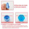 Face Care Skin Beauty Set Spare Parts Hydro Dermabrasion Water Scrub Silicone Tips Medium Vortex 12 Pcs for Elitzia ET89 ETLB246 Or ETLB248 Beauty Machine view 3