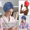 AGKXHDEC Microfiber Towel, Hair Turbans for Wet Hair, Drying Hair Wrap for Women(The Color of The Picture is for Reference only) (Dark Blue,Red) view 4