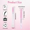 200 Pieces Mascara Wand Tube Set 100 Pcs Lash Spoolies for Eyelash Extensions 100 Pcs Diamond Empty Mascara Brush Disposable Colorful Eyebrow Applicator Makeup Tool view 2