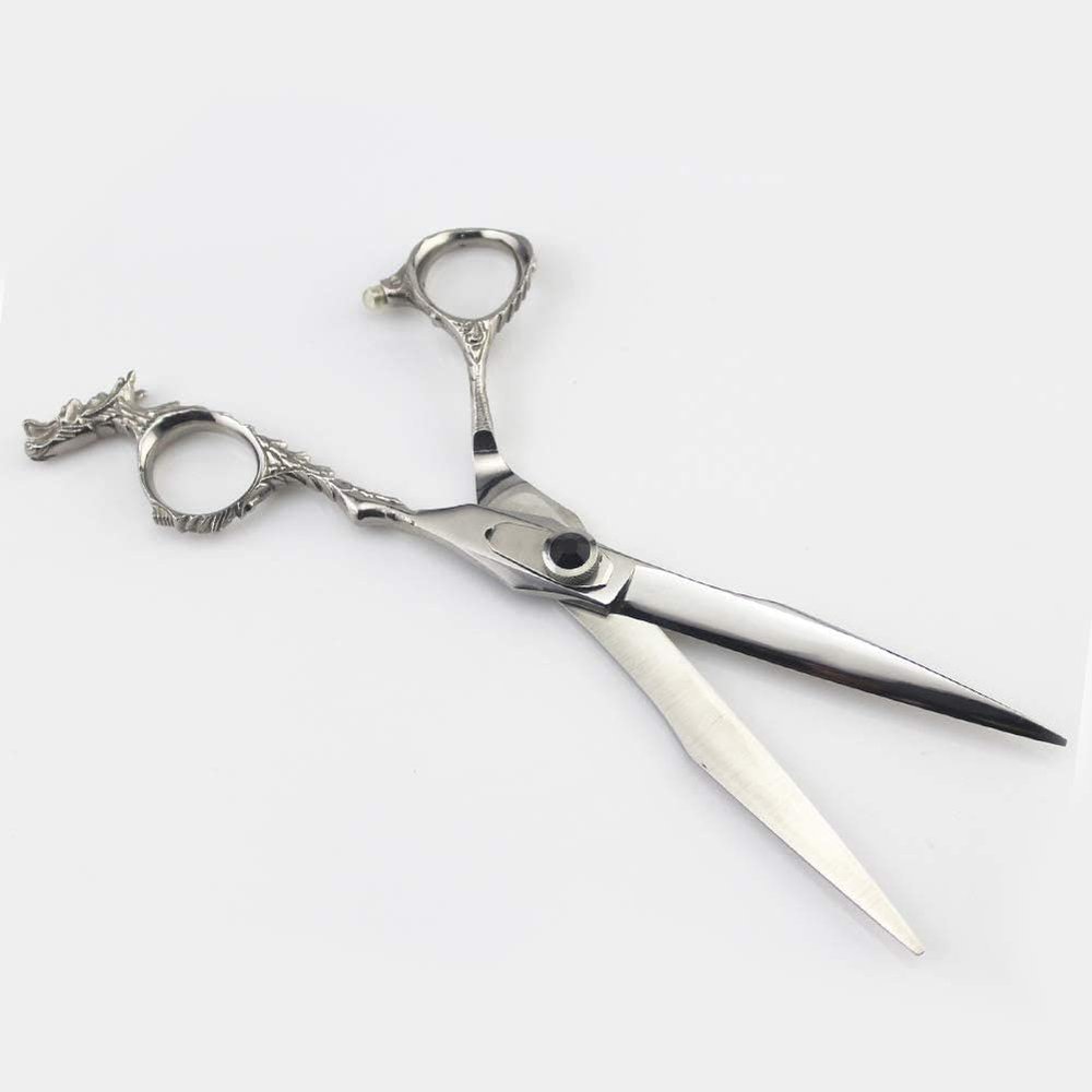 Hot Hair Scissors For Hair Salon Hairdressing Scissors Barber Kit Professional Hair Cutting Shears(Brightlight)
