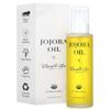 Jojoba Oil Organic Cold Pressed 3.3 oz-USDA Certified 100% Pure Organic for Hair Face Body Skin Natural Moisturizer Hexane-Free Reduce Stretch Marks Vitamin E Carrier Oils Christmas Gifts view 1