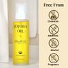 Jojoba Oil Organic Cold Pressed 3.3 oz-USDA Certified 100% Pure Organic for Hair Face Body Skin Natural Moisturizer Hexane-Free Reduce Stretch Marks Vitamin E Carrier Oils Christmas Gifts view 3
