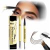 2025 New Microblading Eyebrow Pen,Brow Pencil 2-in-1 Dual-Ended Microblading Eyebrow Pen with Micro-Fork-Tip and Precise Brush-Tip Create Natural Hair-Like Brows (Brown) view 1