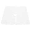 100pcs Disposable Face Cradle Covers Massage Face Pillow Cover Massage Headrest Covers for SPA Clubs Beauty Salons White view 2