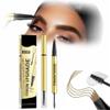 2025 New Microblading Eyebrow Pen,Brow Pencil 2-in-1 Dual-Ended Microblading Eyebrow Pen with Micro-Fork-Tip and Precise Brush-Tip Create Natural Hair-Like Brows (Light Brown) view 1