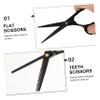 ASAKKURA Hair Barber Scissors Hair Cutting Kit Stainless Steel Grooming Scissors view 2