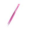 Double Headed Tweezers Multi-Use Tweezers Silicone Pressing Head Nail Clipping Tool Take Sticker Tape Crystal Manicure Tools(Rosey) view 1