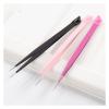 Double Headed Tweezers Multi-Use Tweezers Silicone Pressing Head Nail Clipping Tool Take Sticker Tape Crystal Manicure Tools(Rosey) view 2