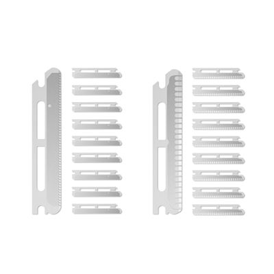 10pcs Wide Blade Refills and 10pcs Micro Blade Refills