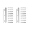 10pcs Wide Blade Refills and 10pcs Micro Blade Refills view 1