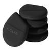 AOA Studio Silky Silicone Makeup Sponge Set, Reusable Cosmetic Applicators Extra Soft Rubycell Makeup Sponges (Onyx) view 1
