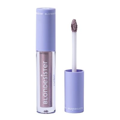 Blondesister Gloweye Liquid Eyeshadow - 06 Liliac Taupe - Eye Makeup - Highly Pigmented Eye Shadow Make Up - Quick-Dry Shimmer Eyeshadow - 0.084 oz